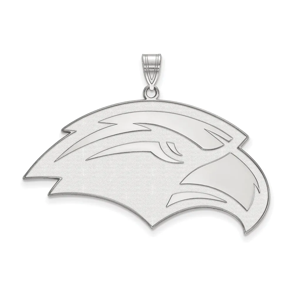 14k White Gold Southern Miss XL Pendant