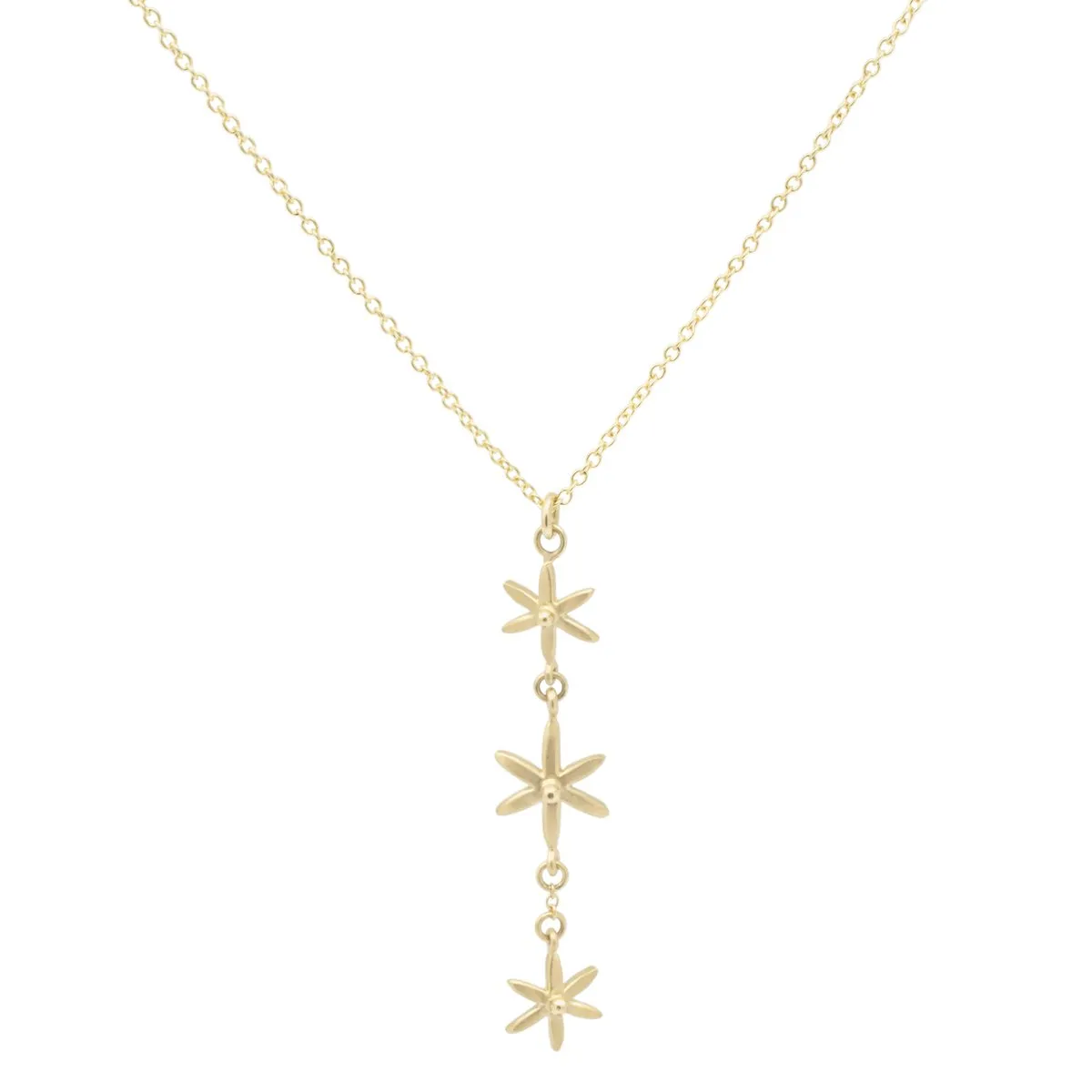 3 Star Pendant Necklace