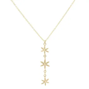 3 Star Pendant Necklace