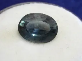 3.12ct BLUE MONTANA SAPPHIRE OVAL