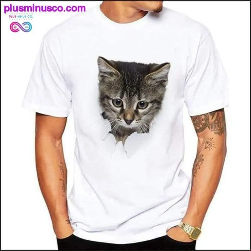 3D Cute Cat T-shirts