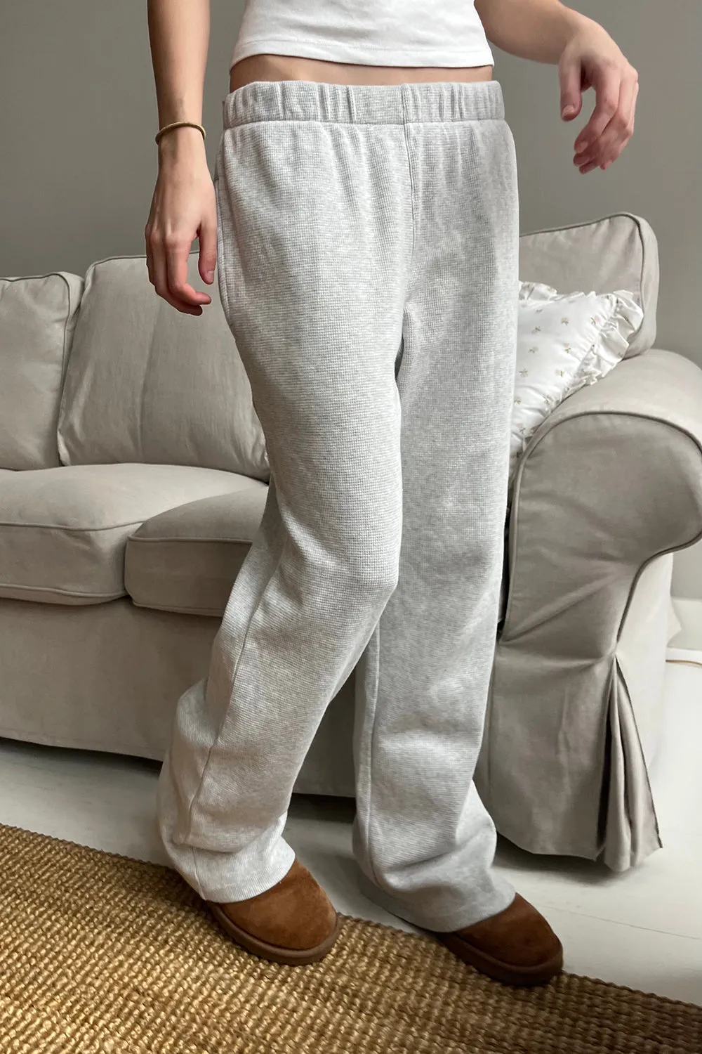 Anastasia Waffle Sweatpants