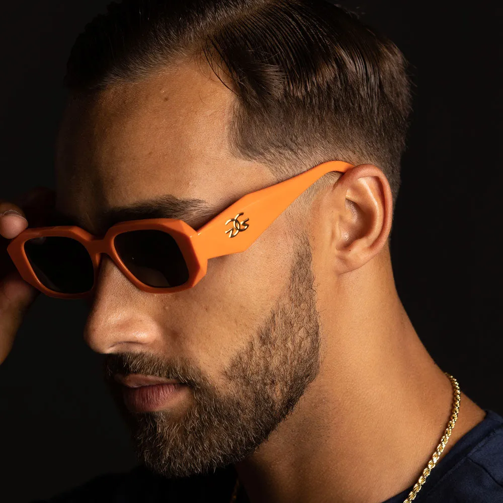 Artemis Sunglasses Glossy Orange