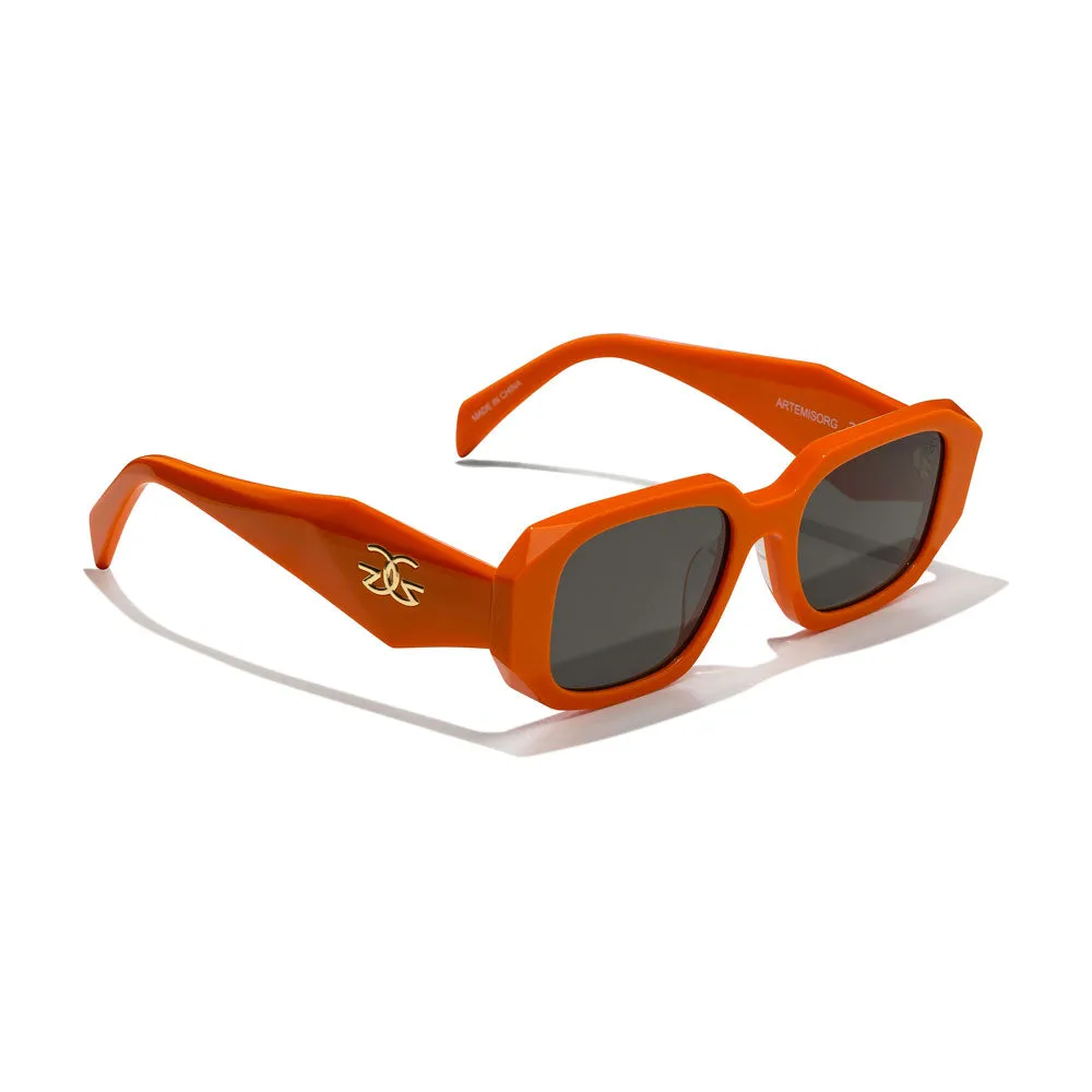 Artemis Sunglasses Glossy Orange