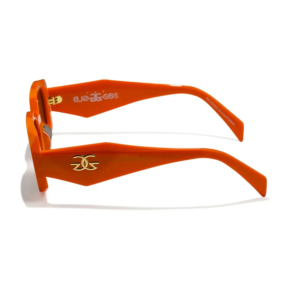 Artemis Sunglasses Glossy Orange