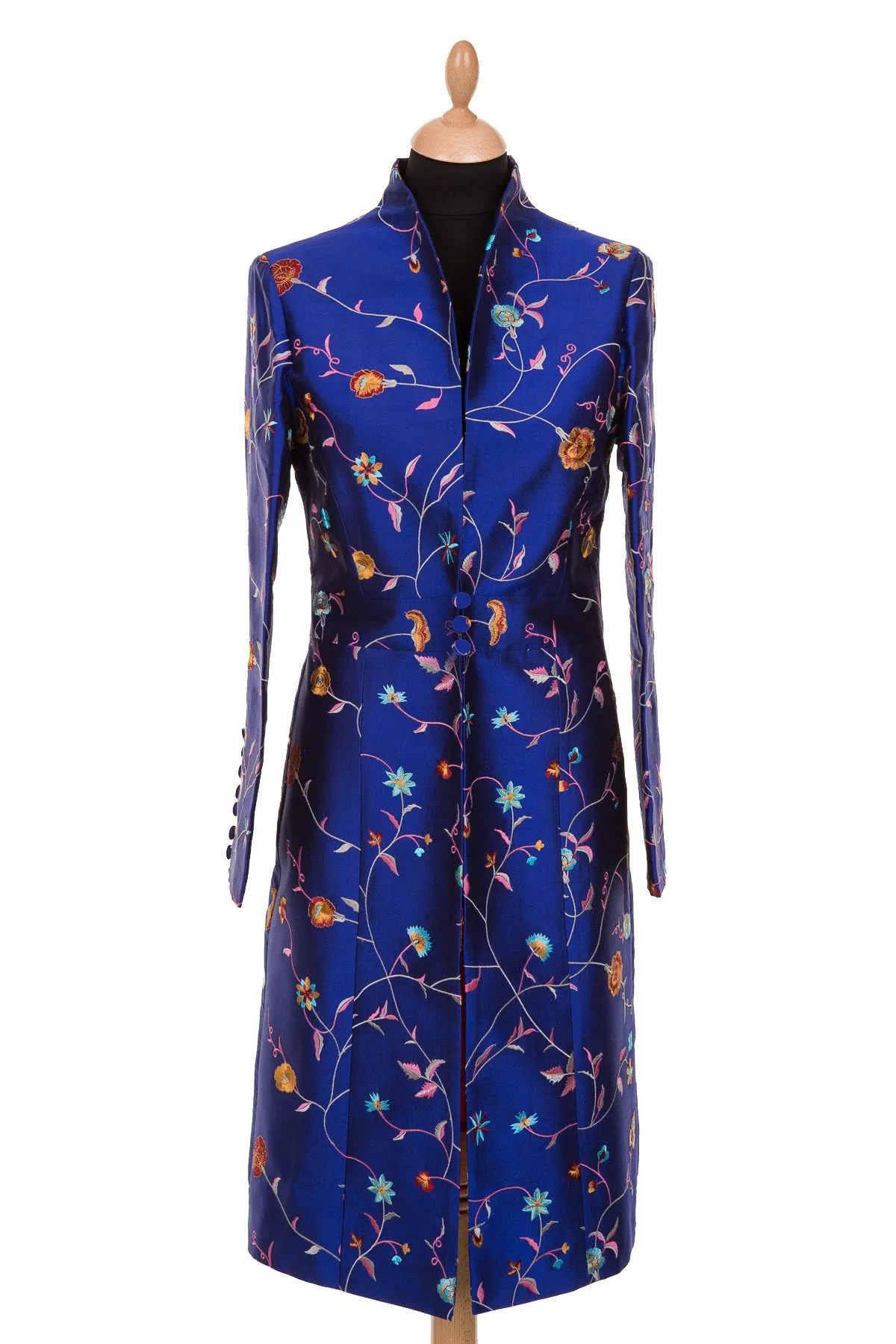 Avani Coat in African Cobalt