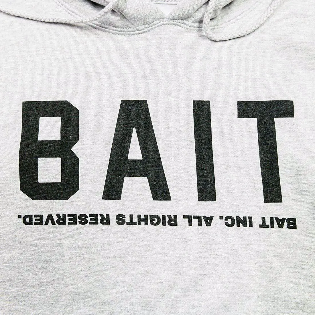 BAIT Men BAIT Logotype Hoody (gray / heather)