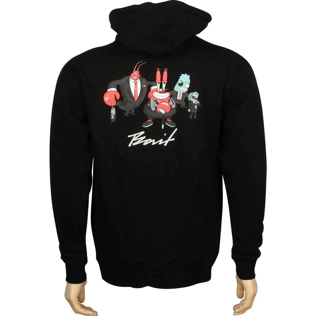 BAIT x SpongeBob Mr Krabs Pullover Hoody (black)