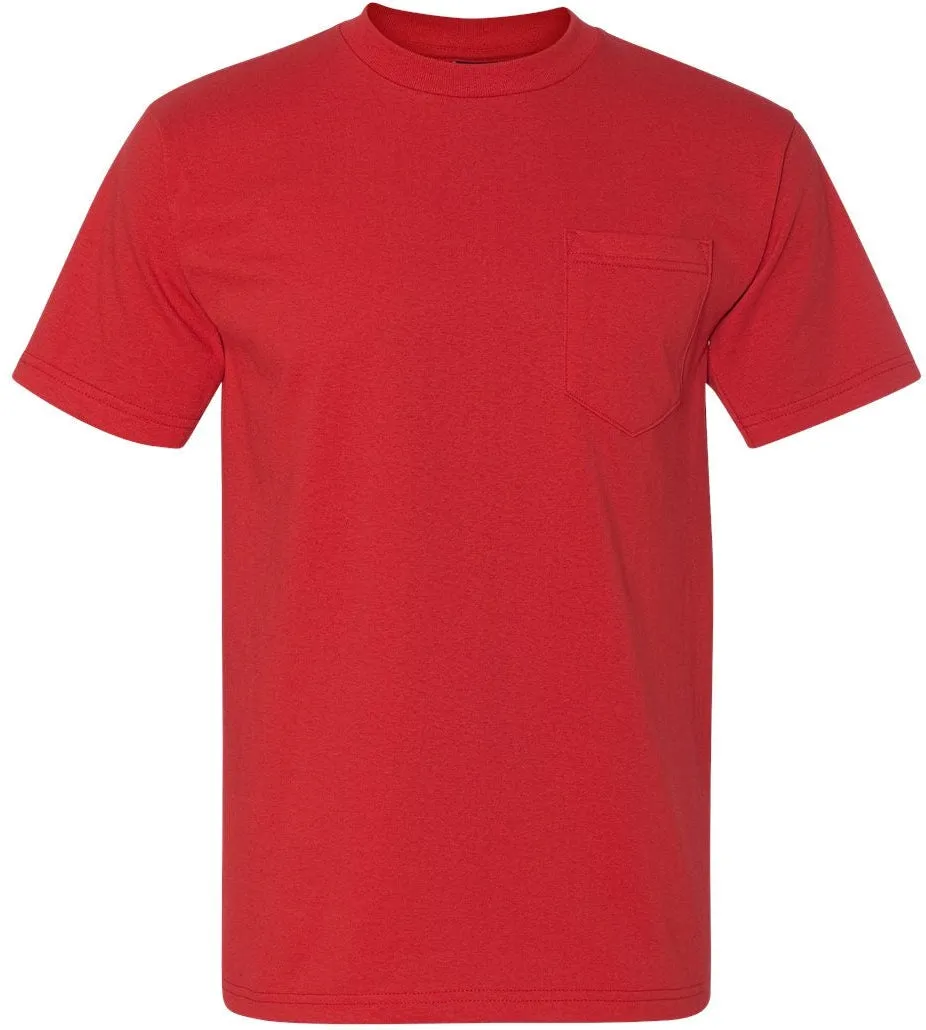 Bayside Union-Made Short Sleeve TShirt with a Pocket