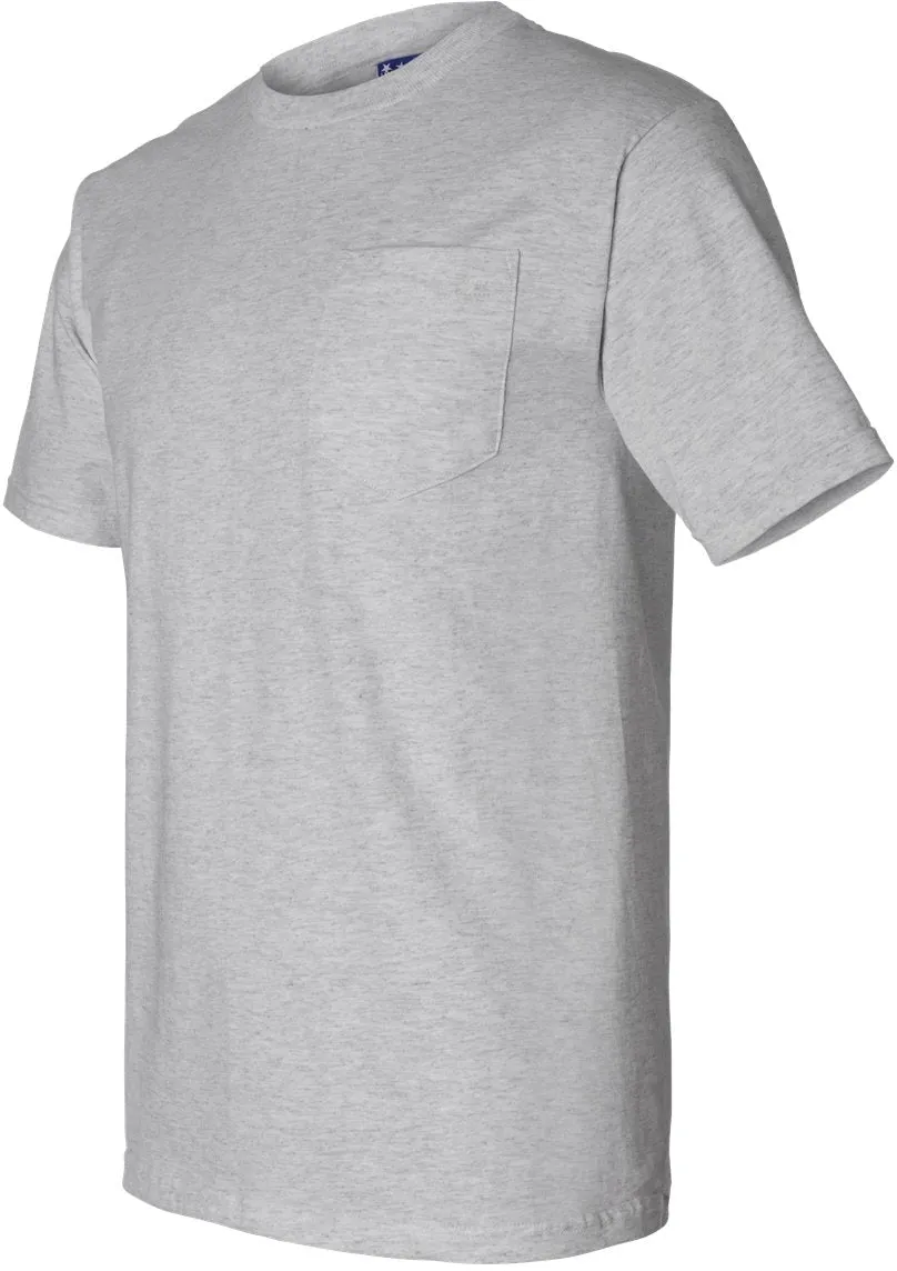 Bayside Union-Made Short Sleeve TShirt with a Pocket