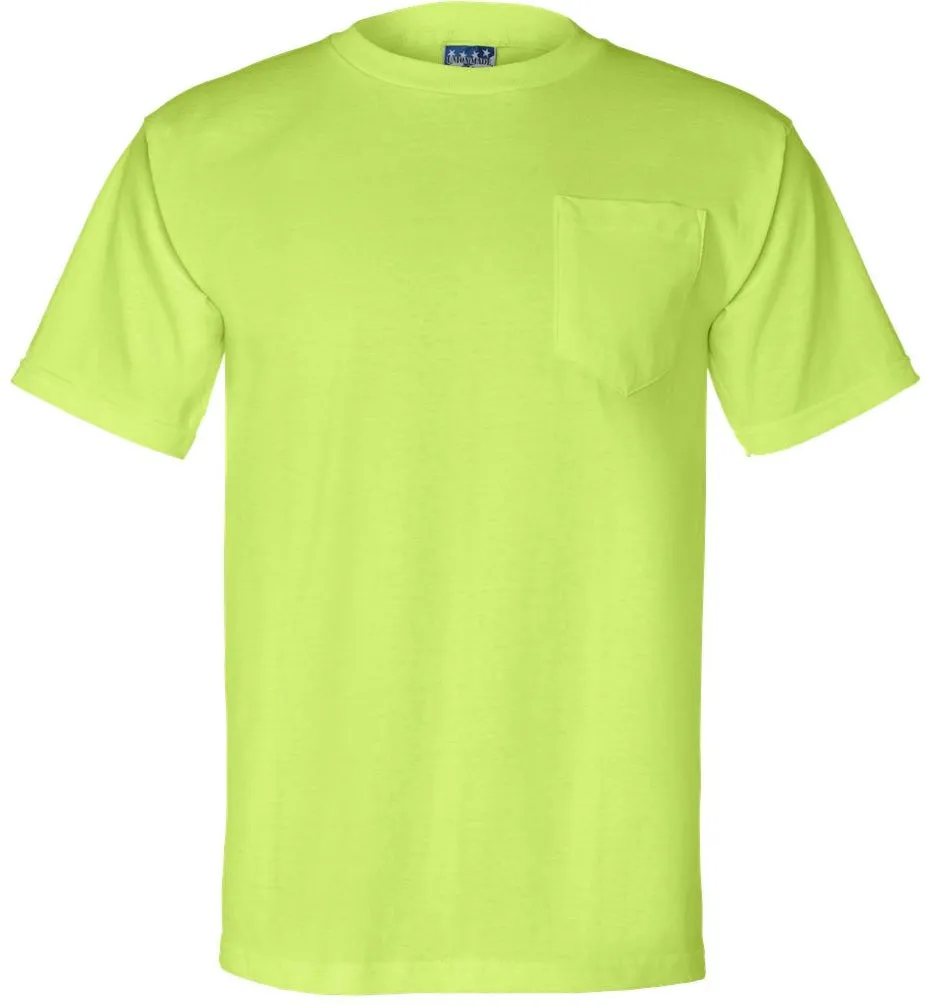 Bayside Union-Made Short Sleeve TShirt with a Pocket