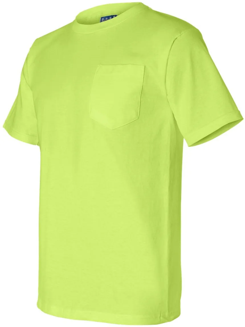 Bayside Union-Made Short Sleeve TShirt with a Pocket