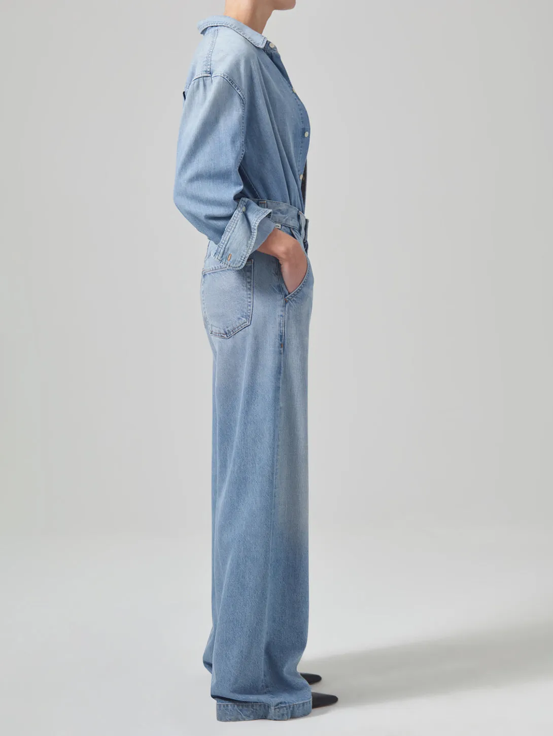 Beverly Trouser Jean - Lune