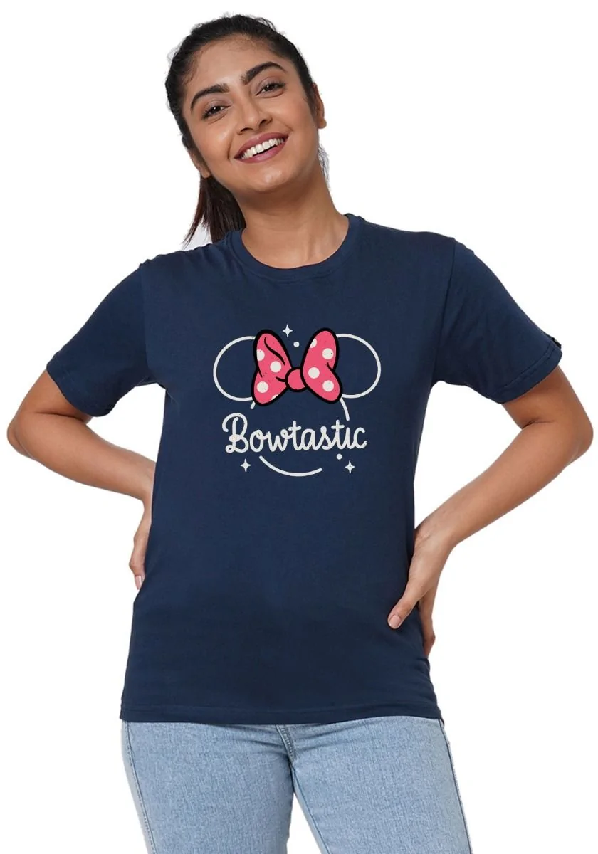 Bowtastic Minnie Women Tshirt