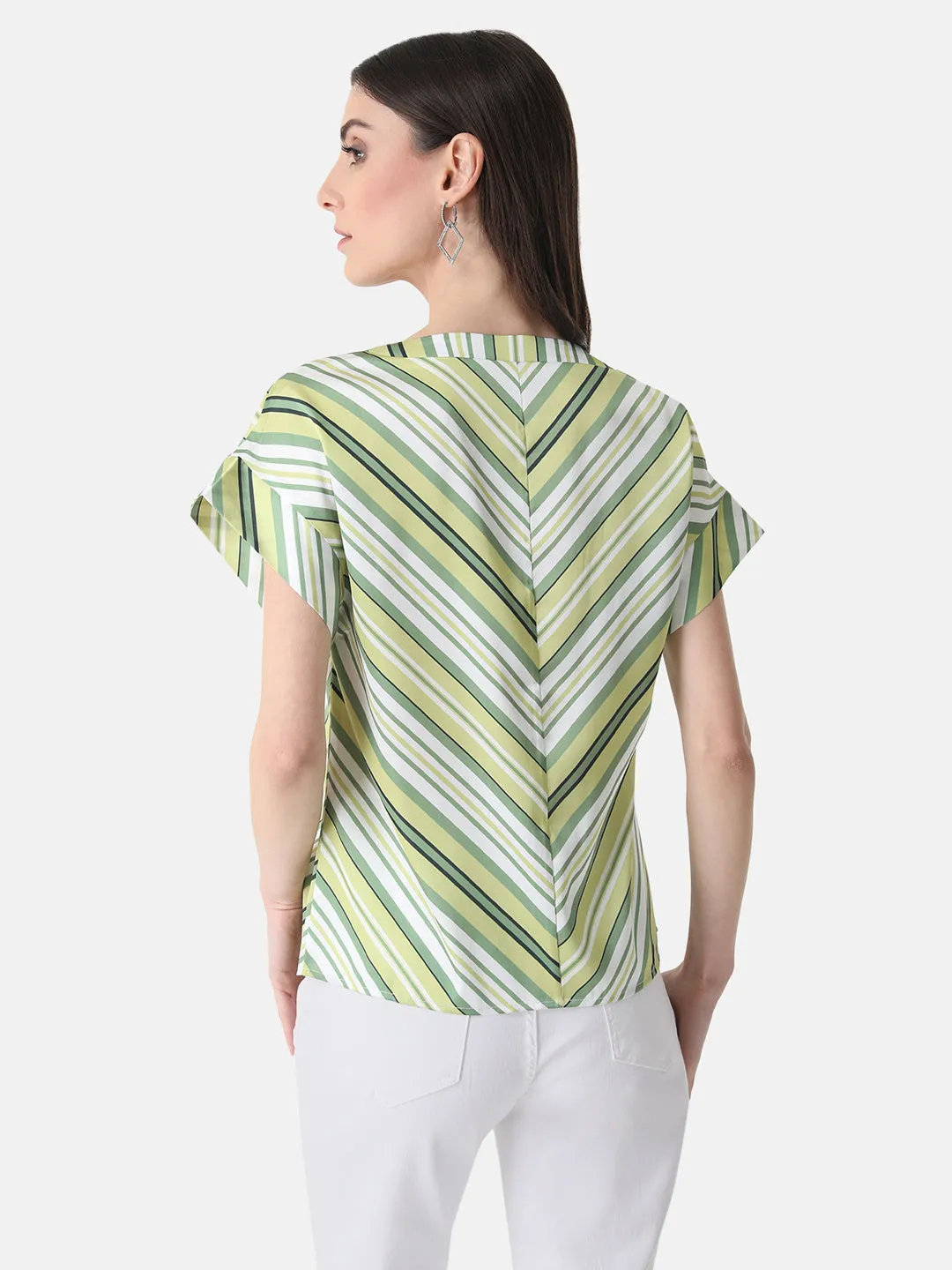 Boxy Fit Stripe Play Top