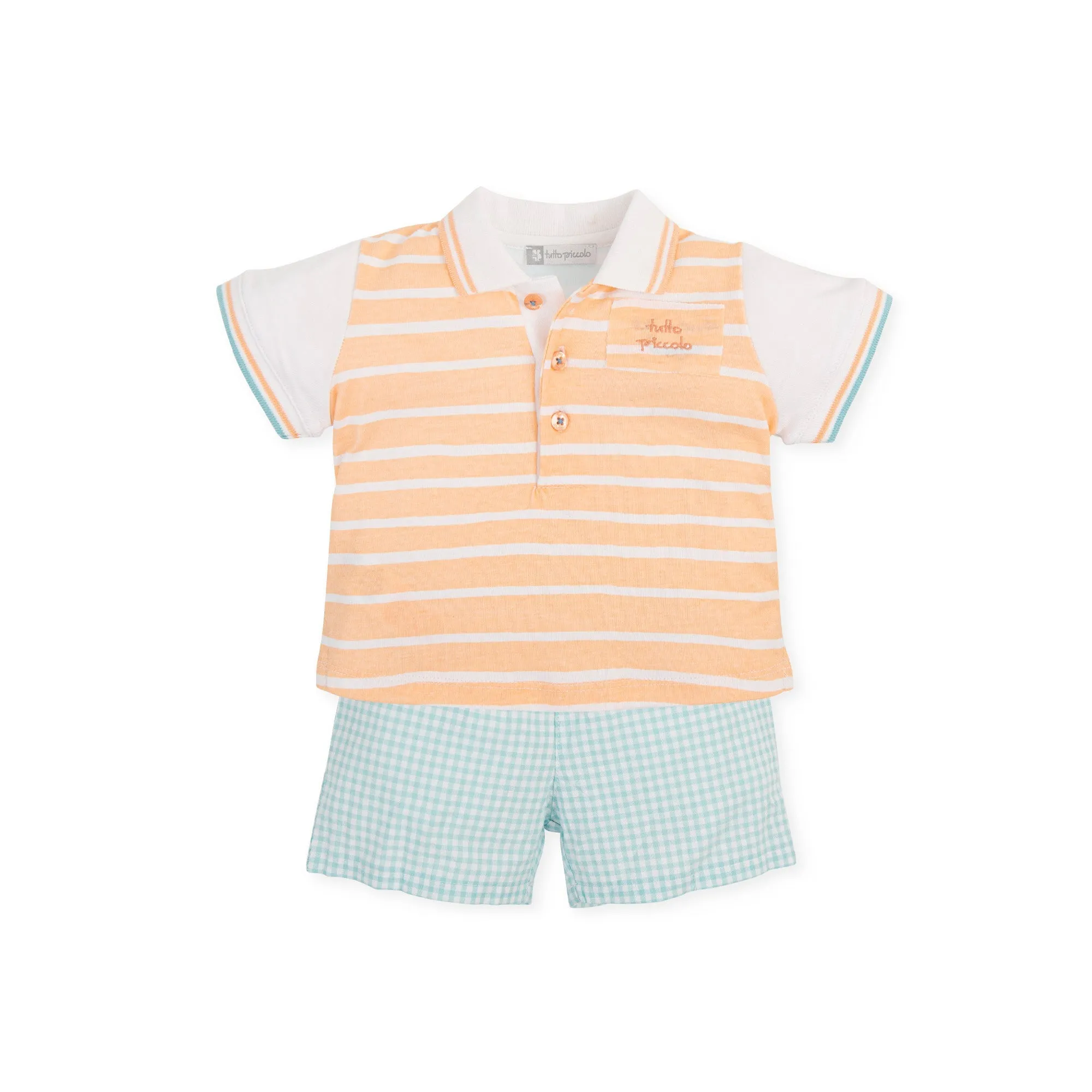 Boy C.L.Bambi 2 Pieces  Set-Tangerine