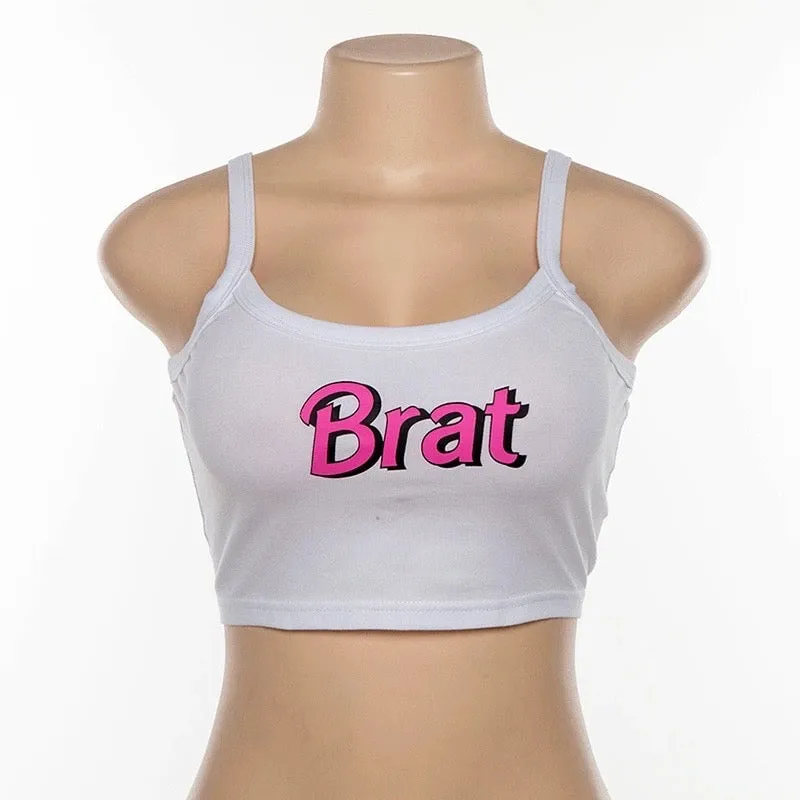 Brat Cropped Tee