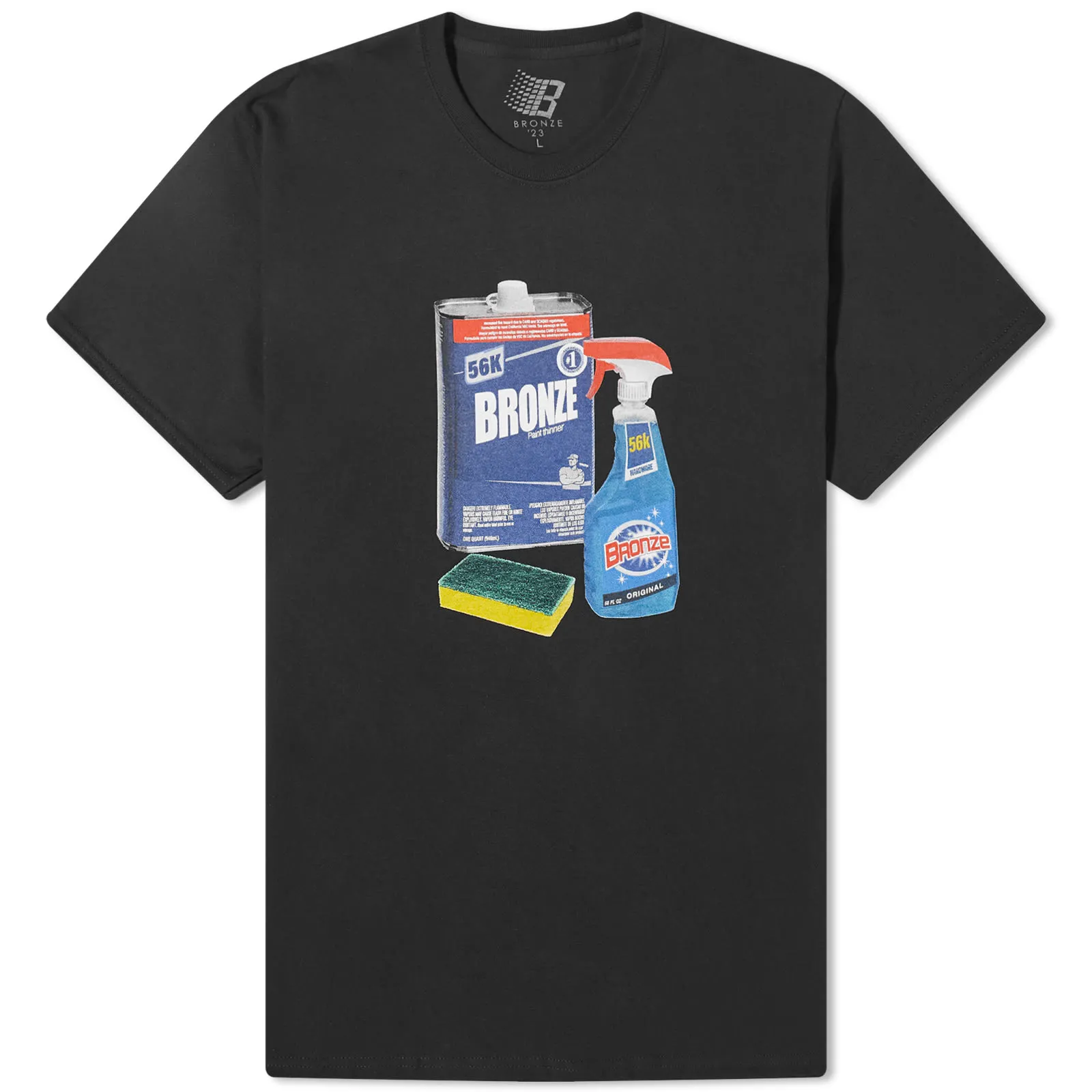 Bronze 56k Paint Thinner T-ShirtBlack