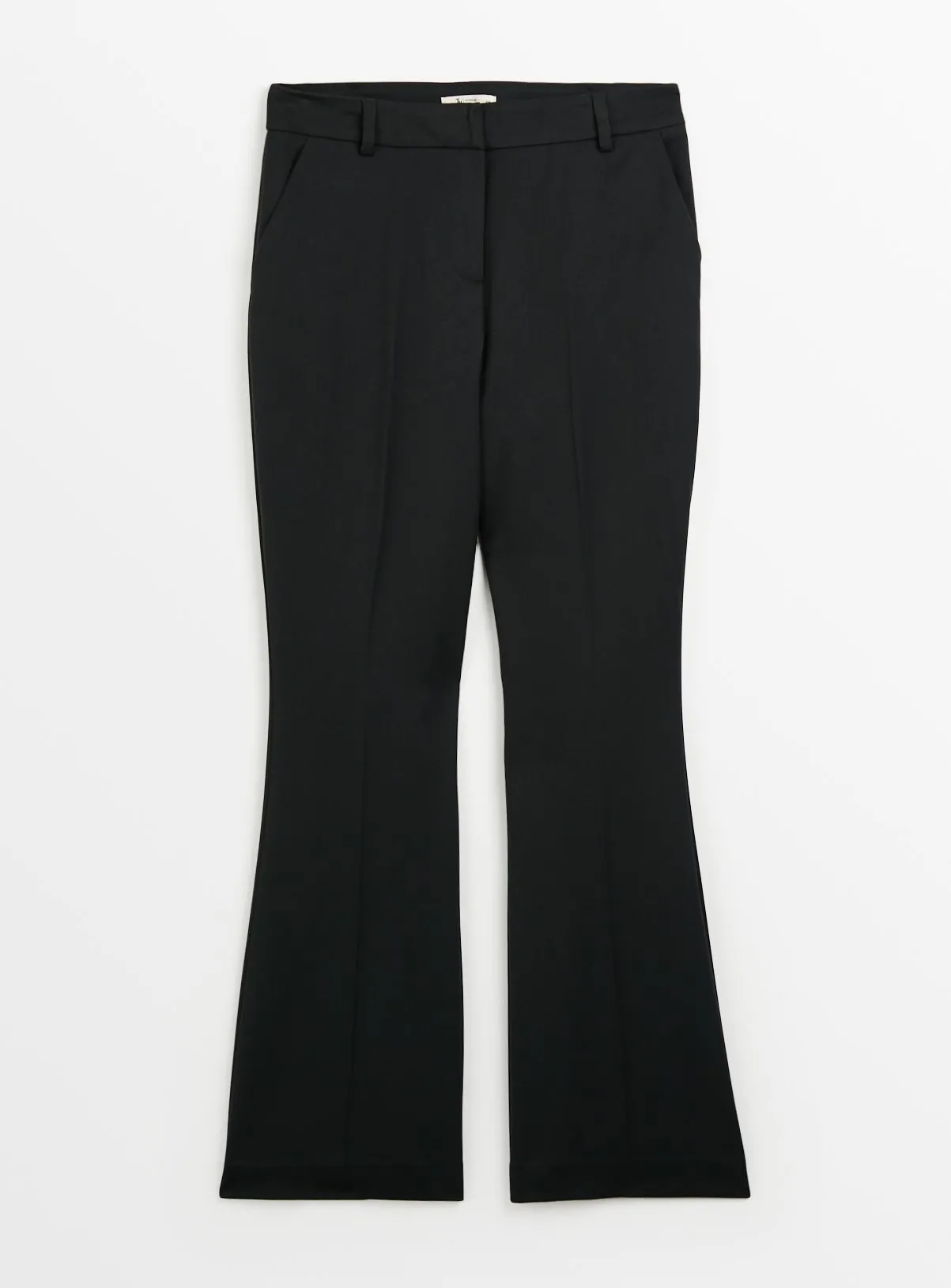 Buy Black Kick Flare Trousers 18L | Trousers | Tu