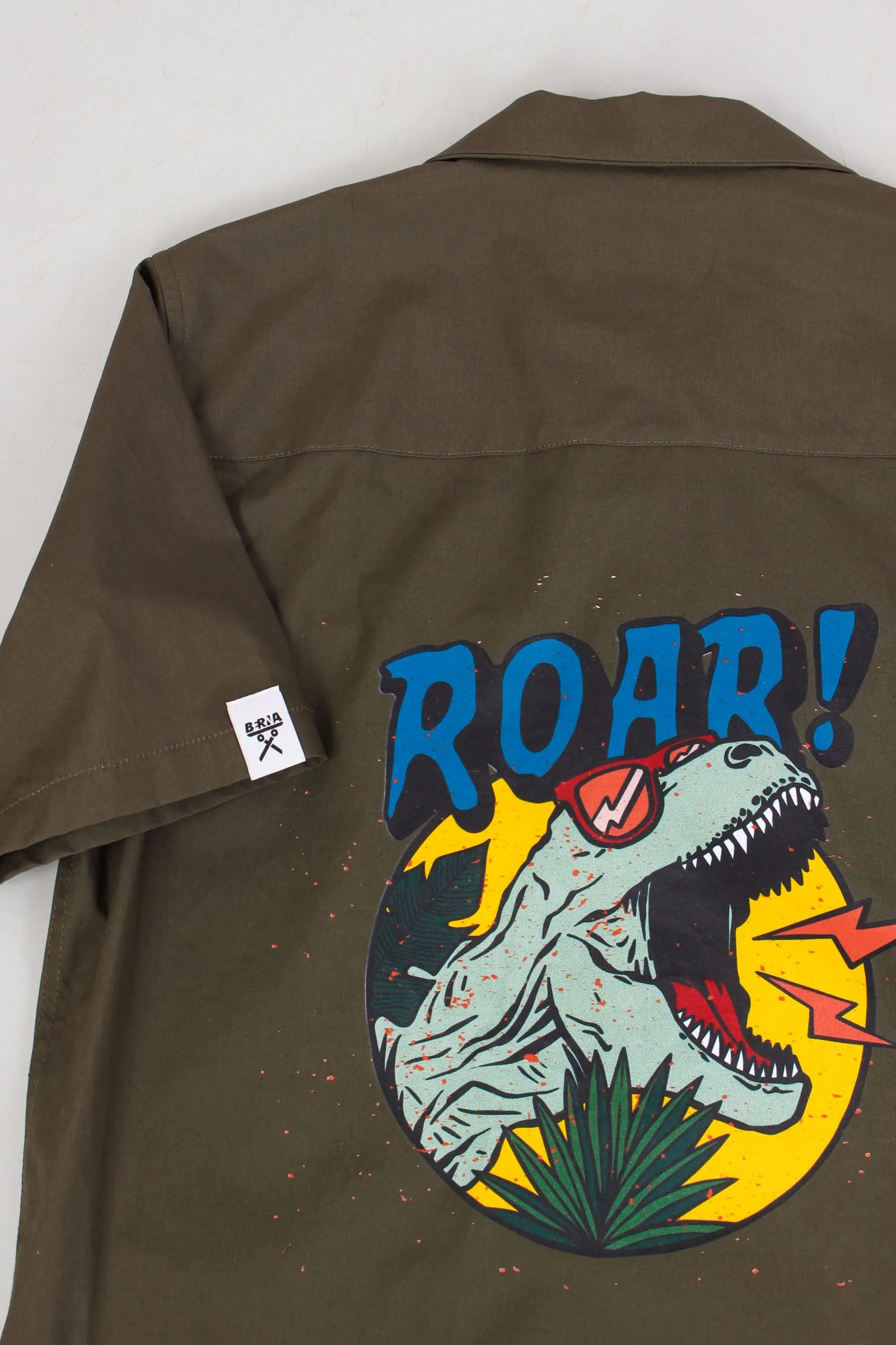 Camicia Manica Corta T-rex Militare