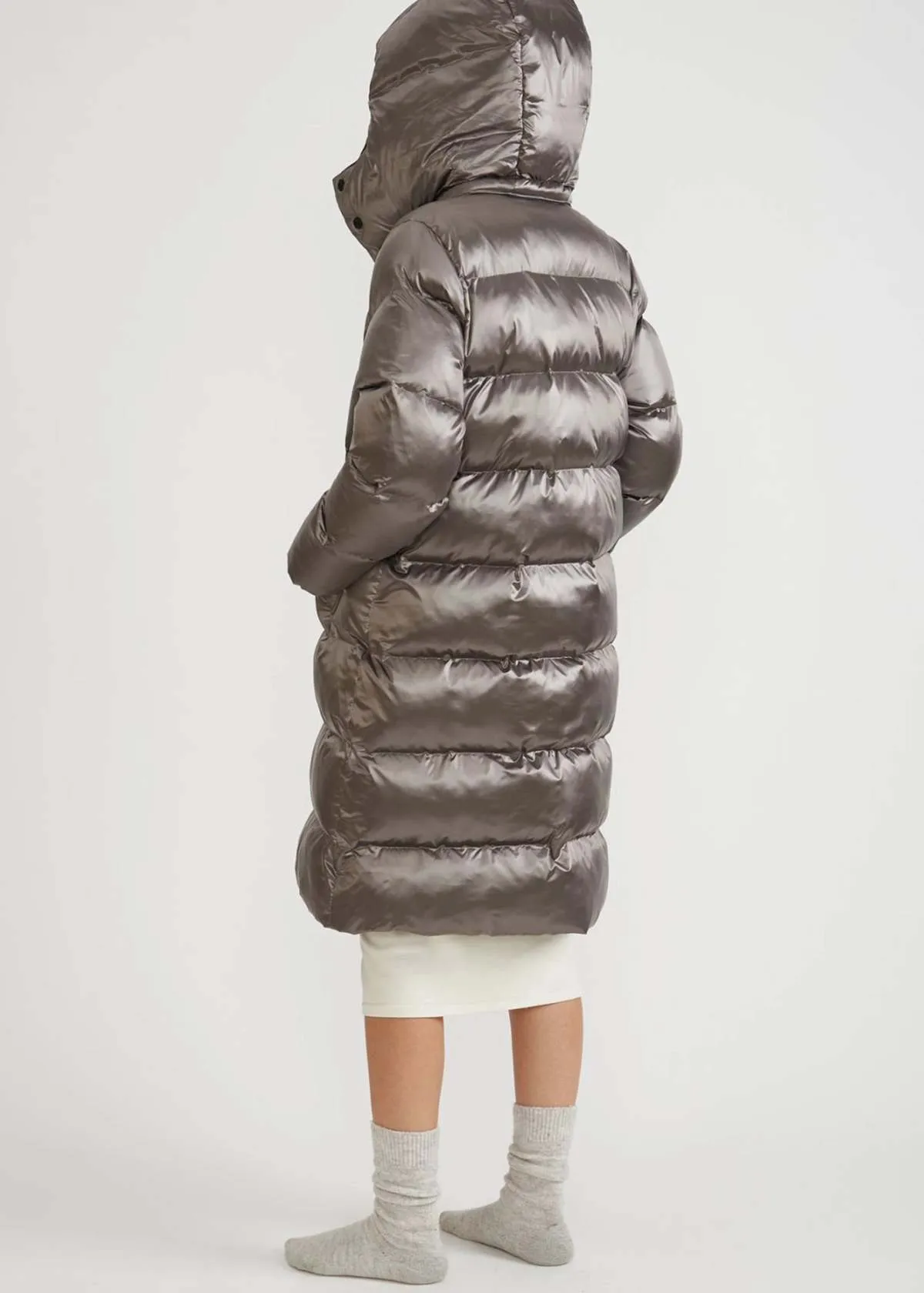 Canada Charlotte Long Coat - Taupe