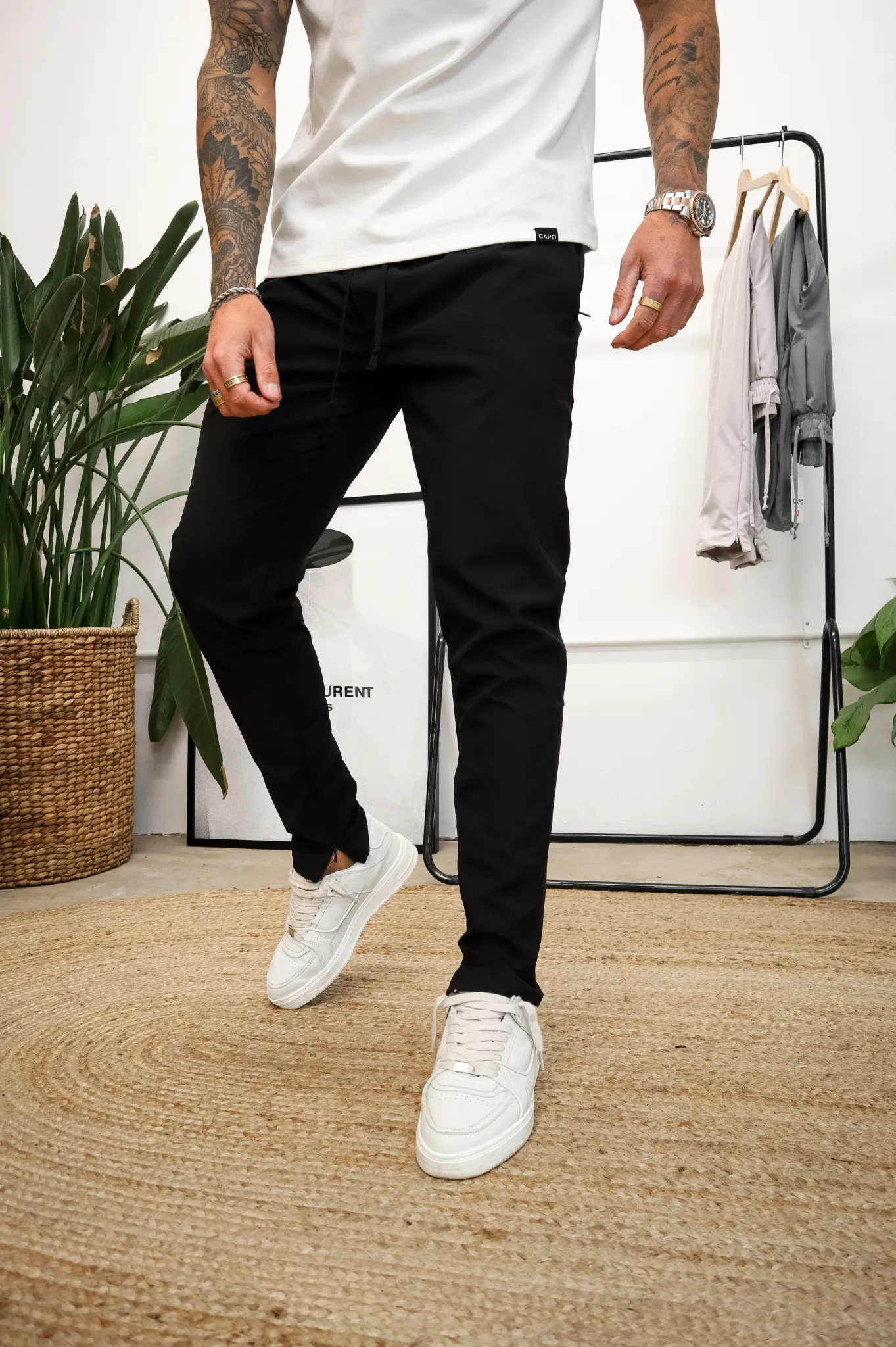 Capo HYBRID SMART Trouser - Black