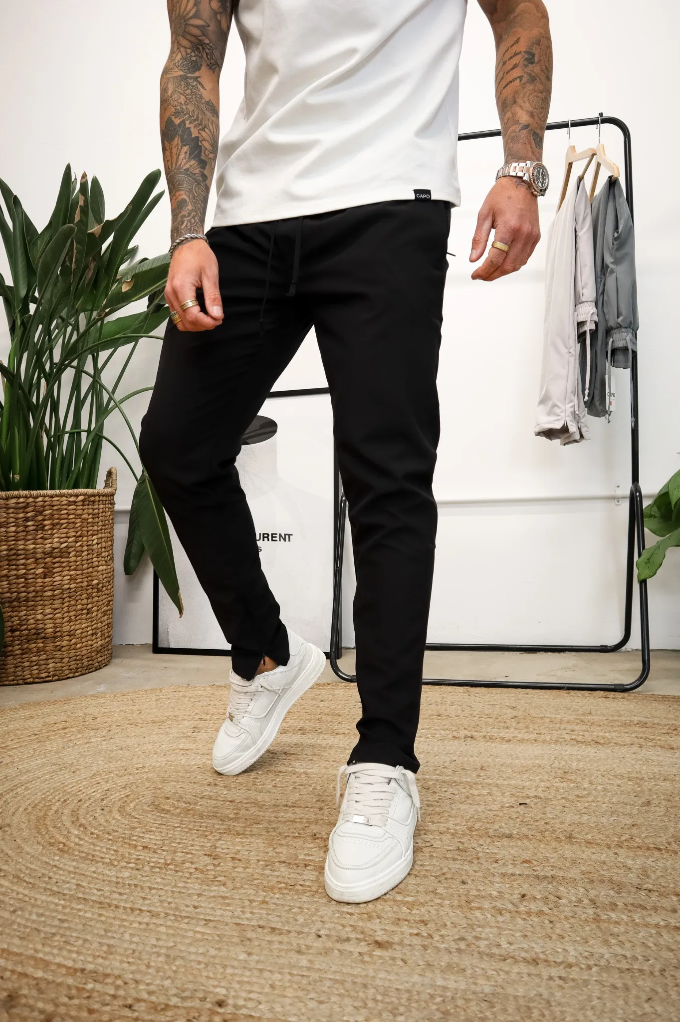 Capo HYBRID SMART Trouser - Black