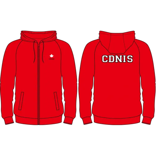 CDNIS Red Hoody (CDNIS27) Size S - L