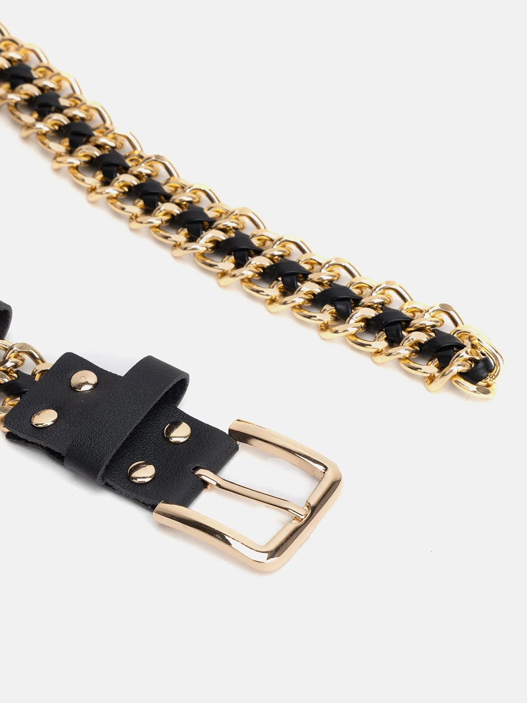 Chain Thin Buckle Belt