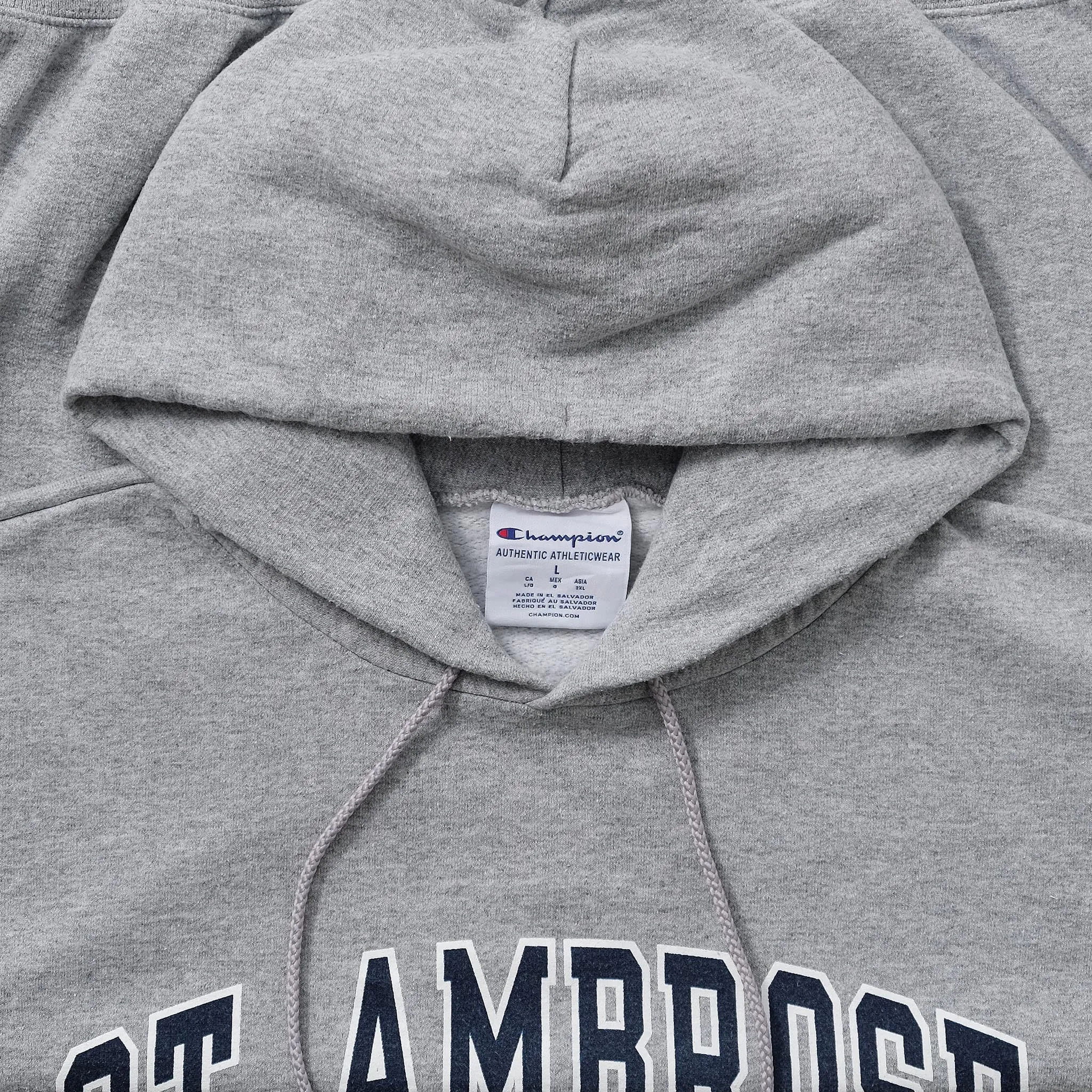 Champion St. Ambrose University Hoody Large