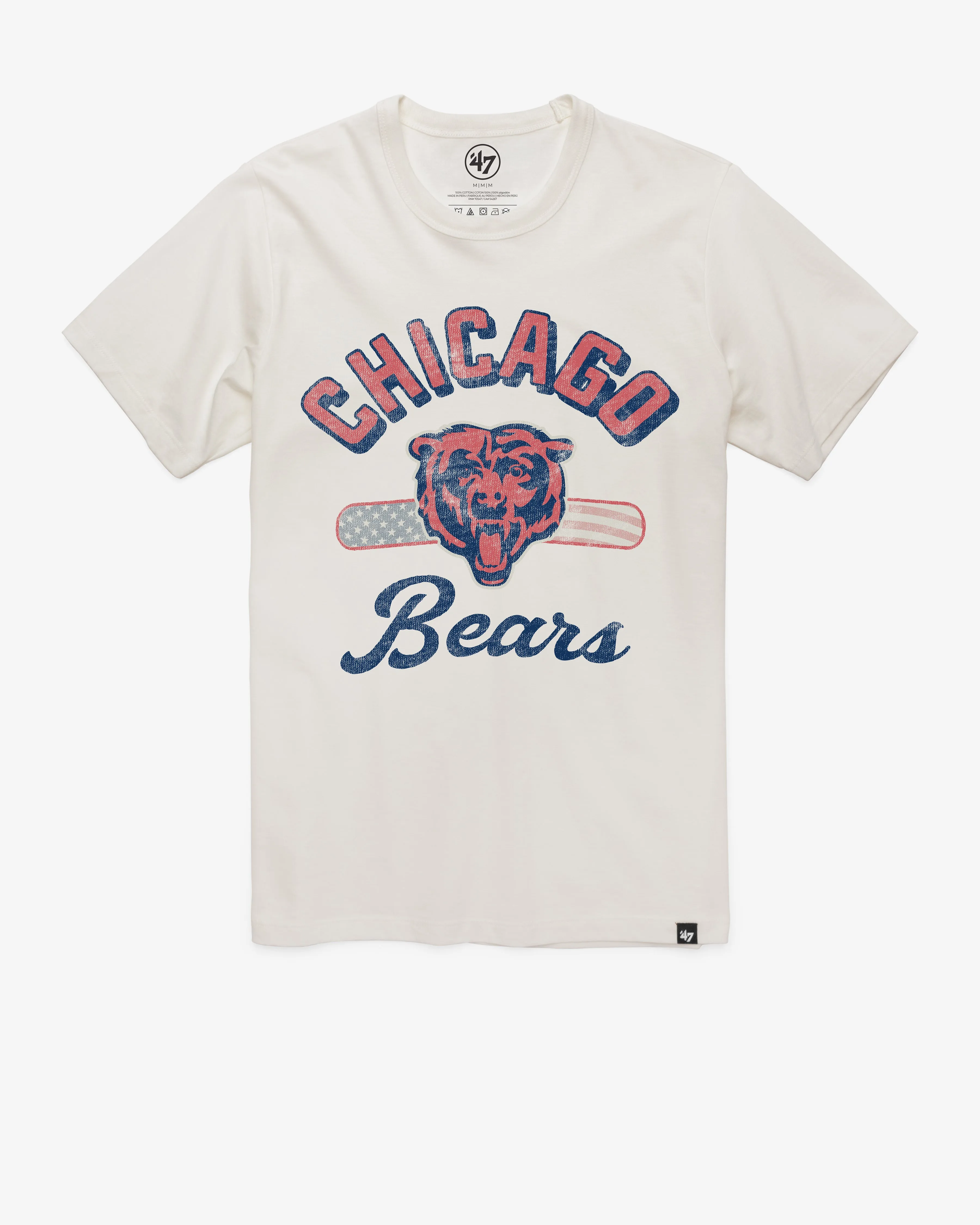 CHICAGO BEARS GLORY DAZE '47 FRANKLIN TEE