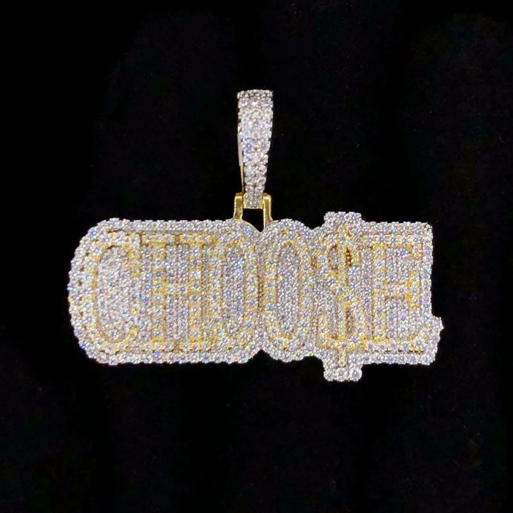 CHOO$E VVS CZ Hip Hop Bling Pendant