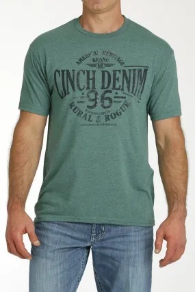 Cinch Green Cinch Denim T-shirt