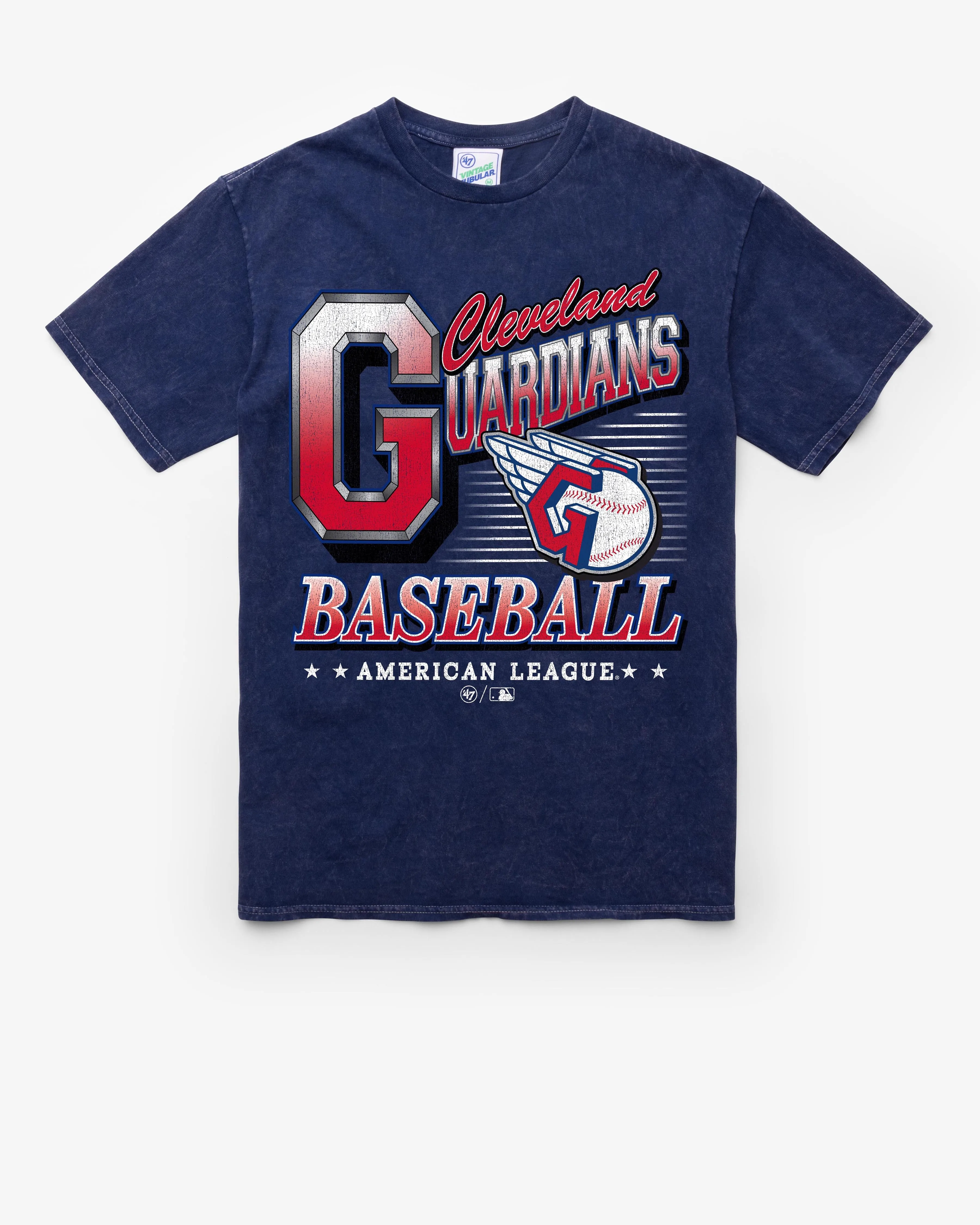 CLEVELAND GUARDIANS LOCKER '47 VINTAGE TUBULAR TEE