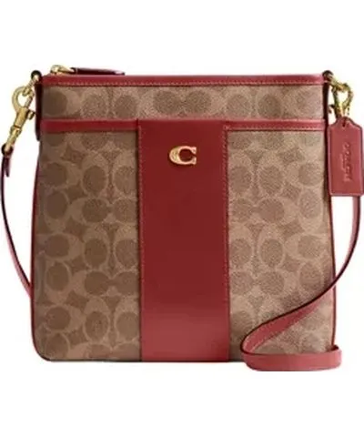 Coach Kitt Messenger Crossbody Bag in Signature Canvas