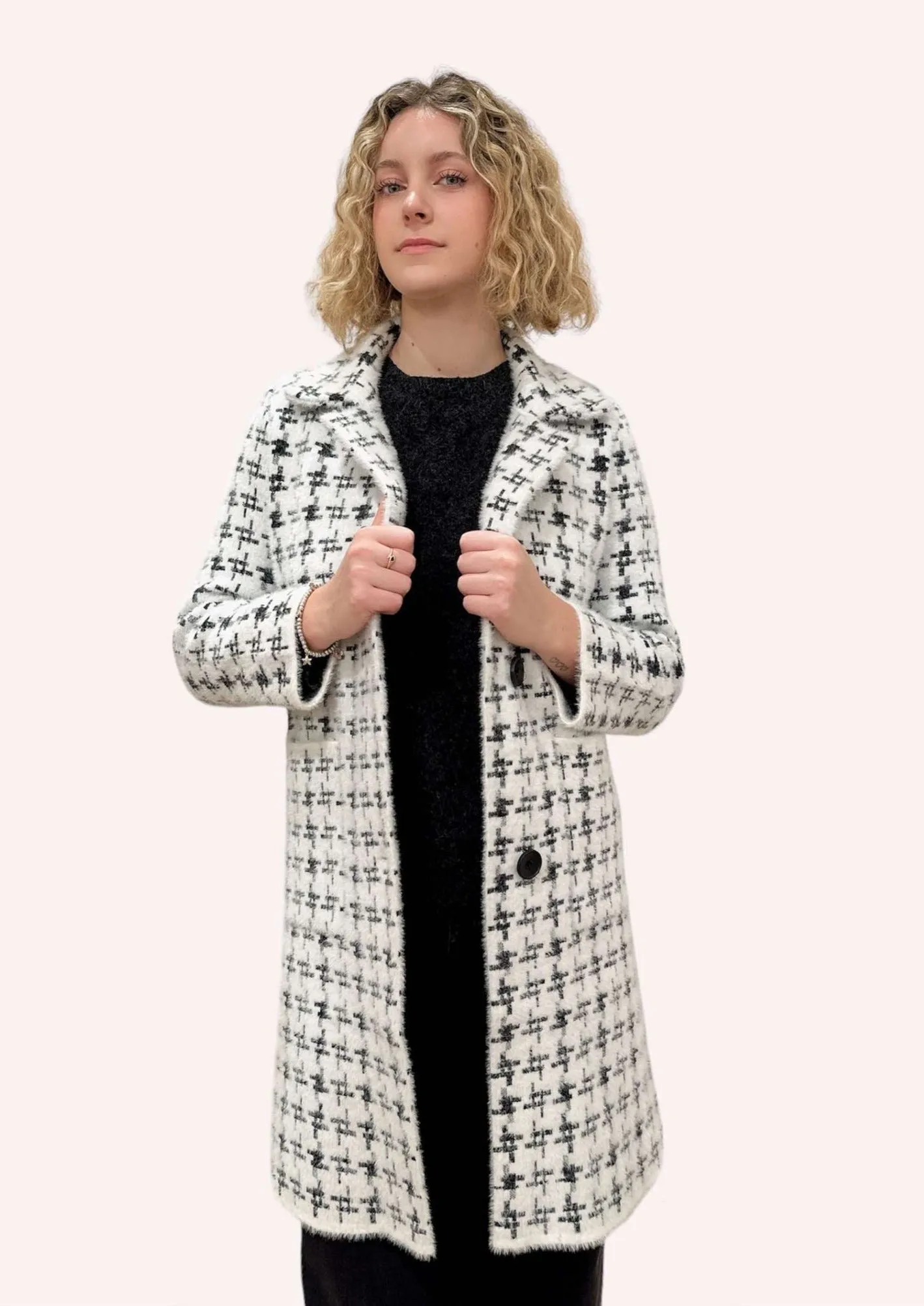 Coats - Black & White Chic