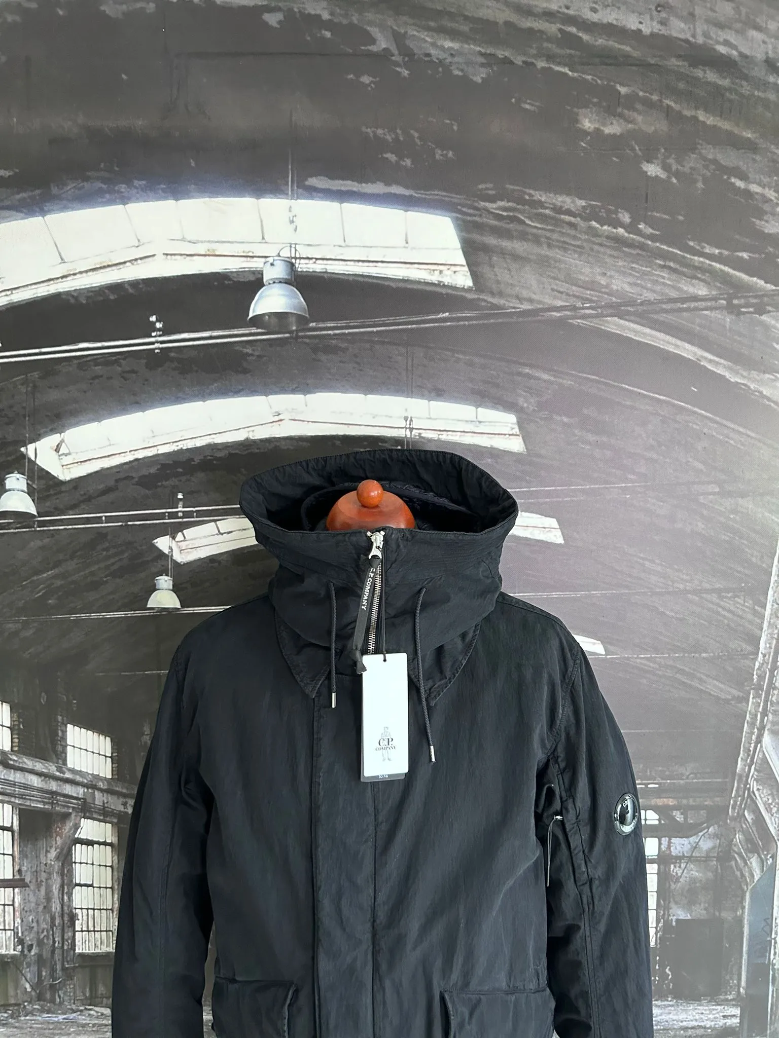 C.P. COMPANY 50 FILI PLATED PARKA