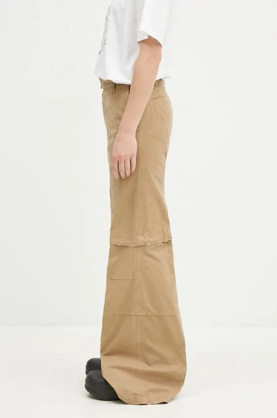 DARKPARK cotton trousers Sam beige color WTR63.FAP05.0085