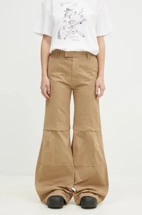 DARKPARK cotton trousers Sam beige color WTR63.FAP05.0085