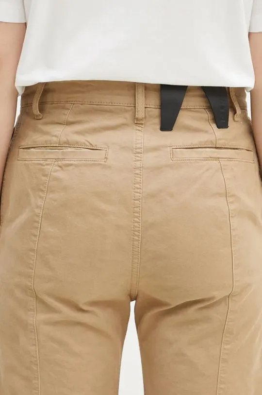 DARKPARK cotton trousers Sam beige color WTR63.FAP05.0085