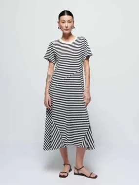 EILEEN STRIPE TSHIRT DRESS