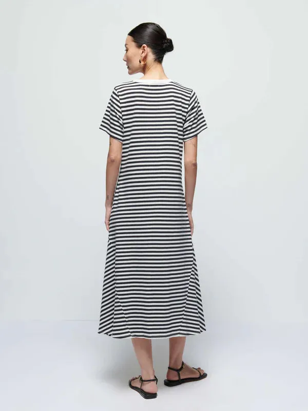 EILEEN STRIPE TSHIRT DRESS