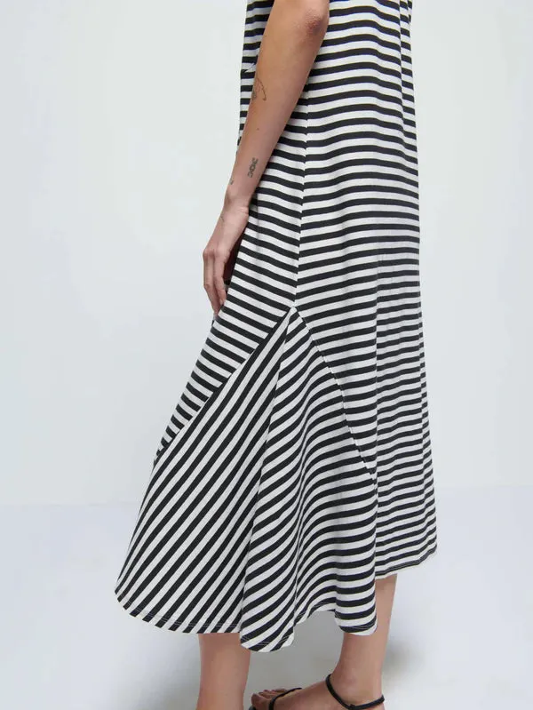 EILEEN STRIPE TSHIRT DRESS