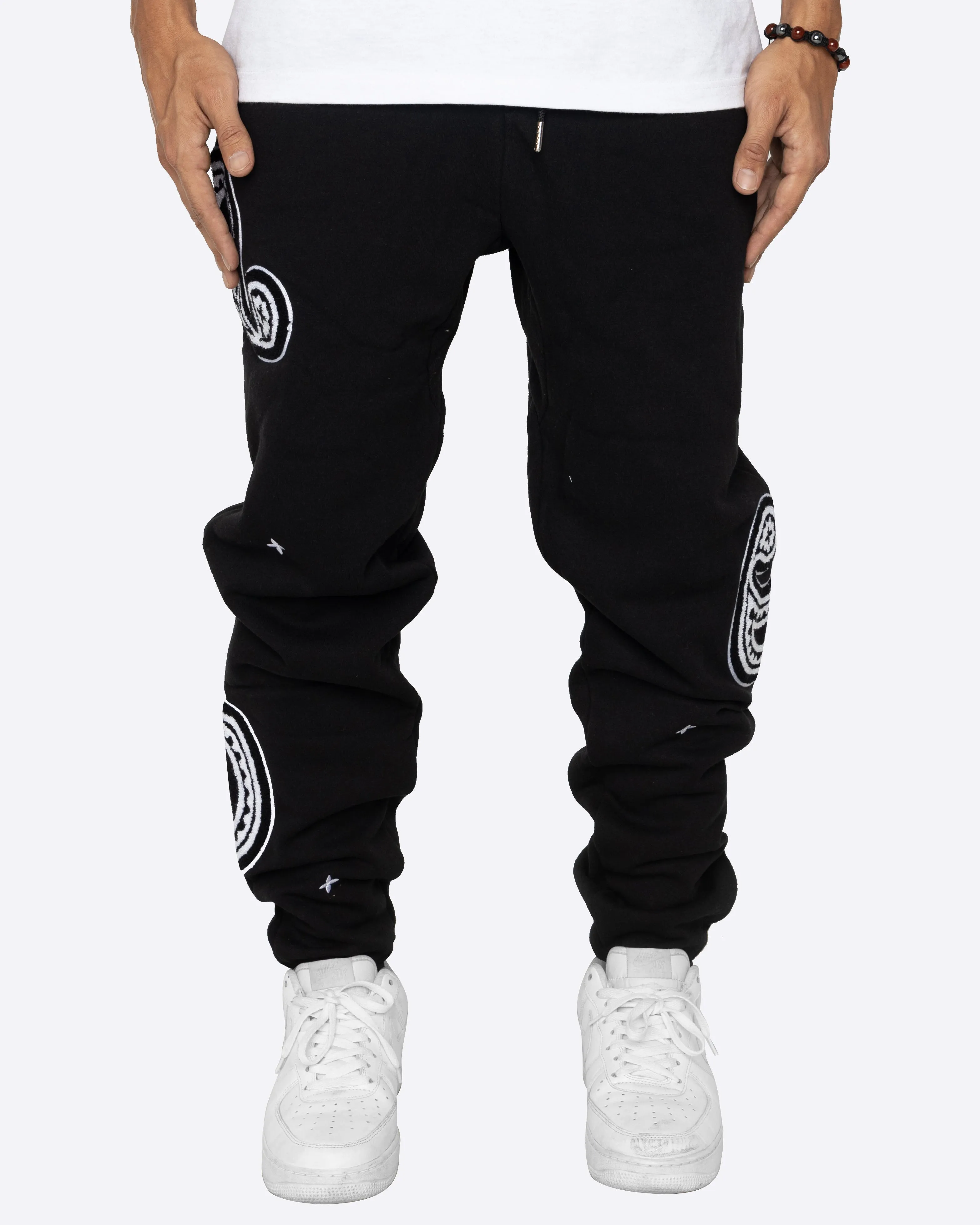 EPTM PAISLEY SWEATPANTS-BLACK