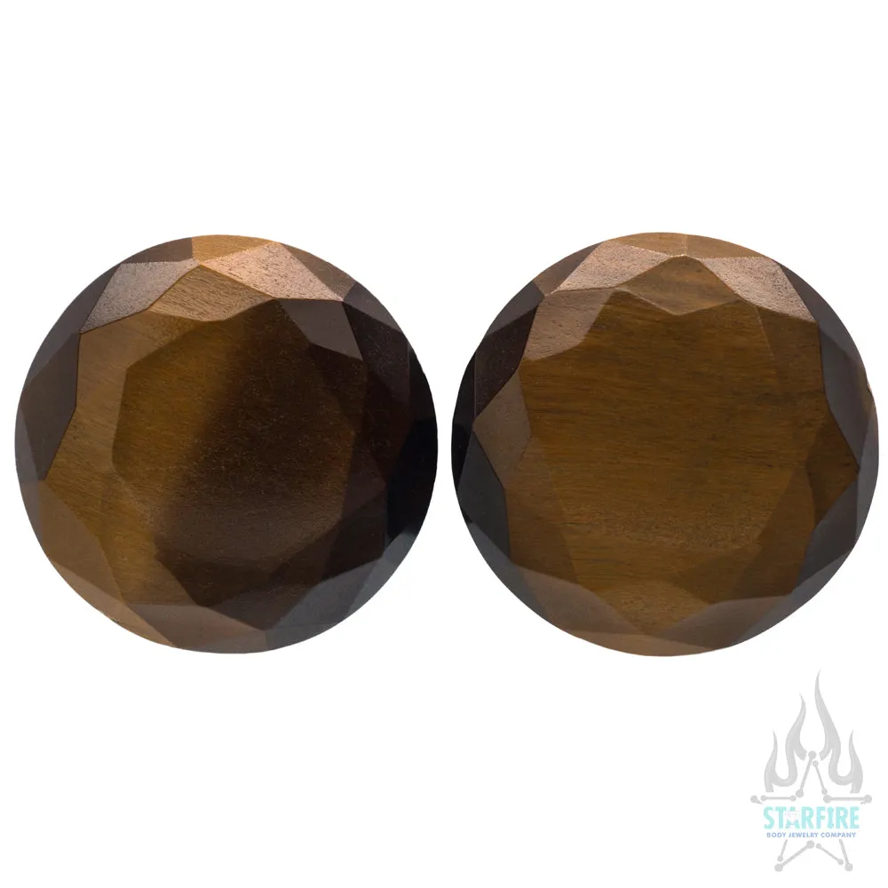 Faceted Stone Plugs