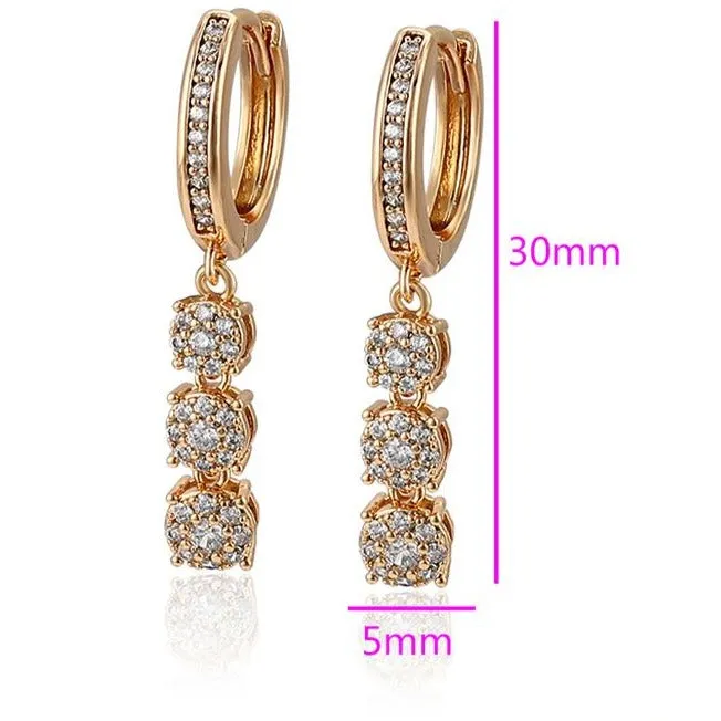 Gold Drop Earrings