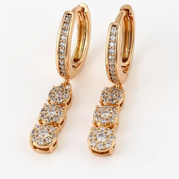 Gold Drop Earrings