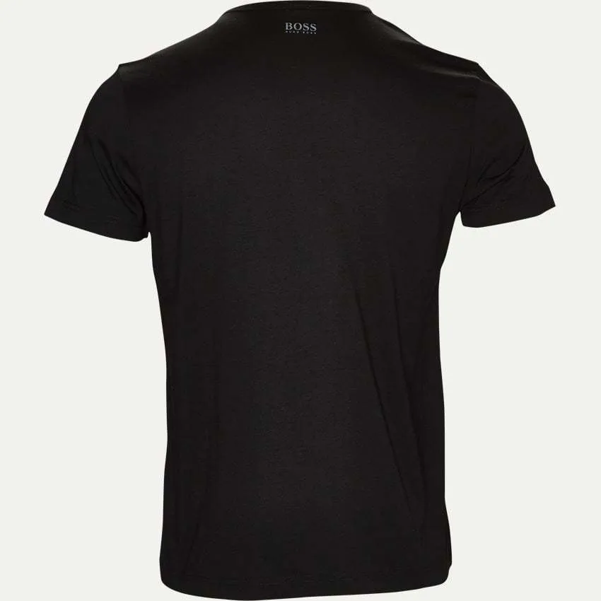 Hugo Boss  |Cotton Short Sleeves Logo T-Shirts