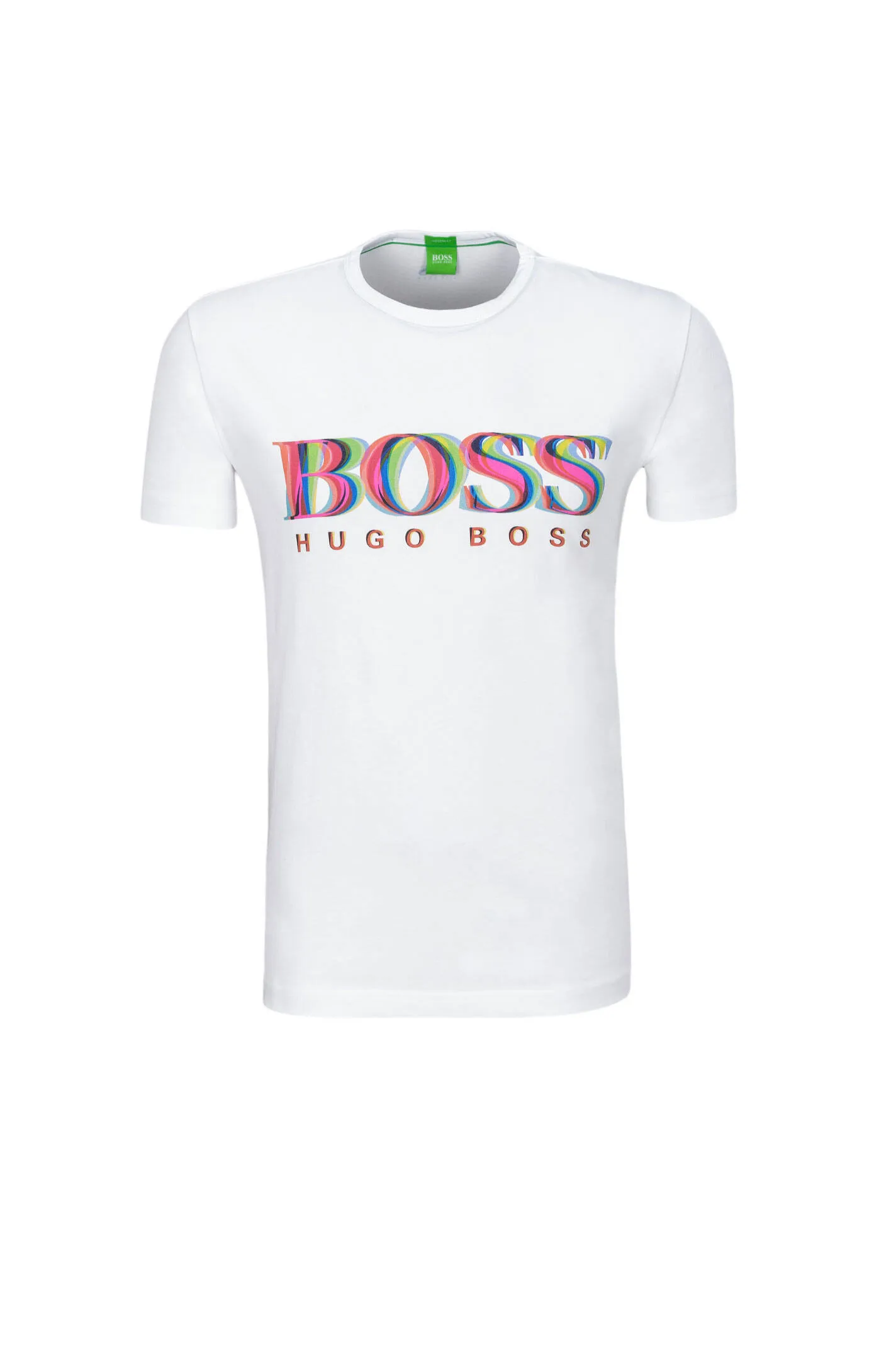 Hugo Boss  |Cotton Short Sleeves Logo T-Shirts