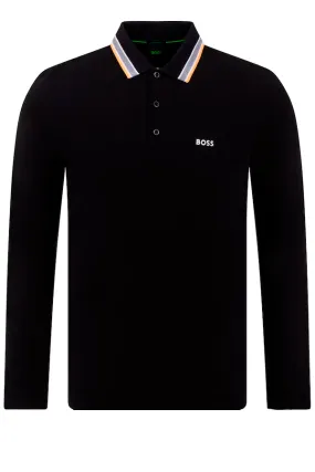 Hugo Boss L/S Piqué Polo Regular Black